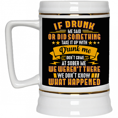 22 oz. Beer Stein
