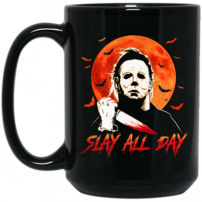 15 oz. Black Mug