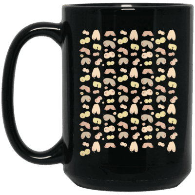 15 oz. Black Mug