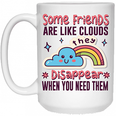 15 oz. White Mug