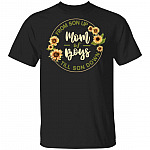 Mom Of Boys From Son Up Till Son Down T-Shirt - Funny Motherhood Gift Shirt, Black, Unisex T-Shirt