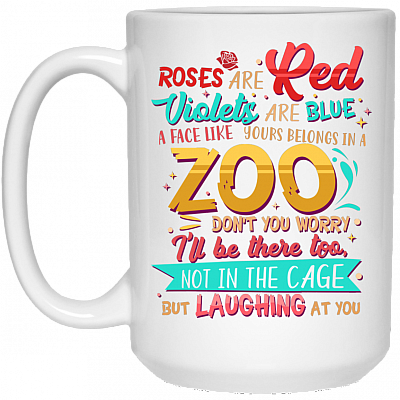 15 oz. White Mug