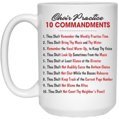15 oz. White Mug