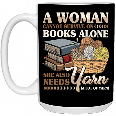15 oz. White Mug