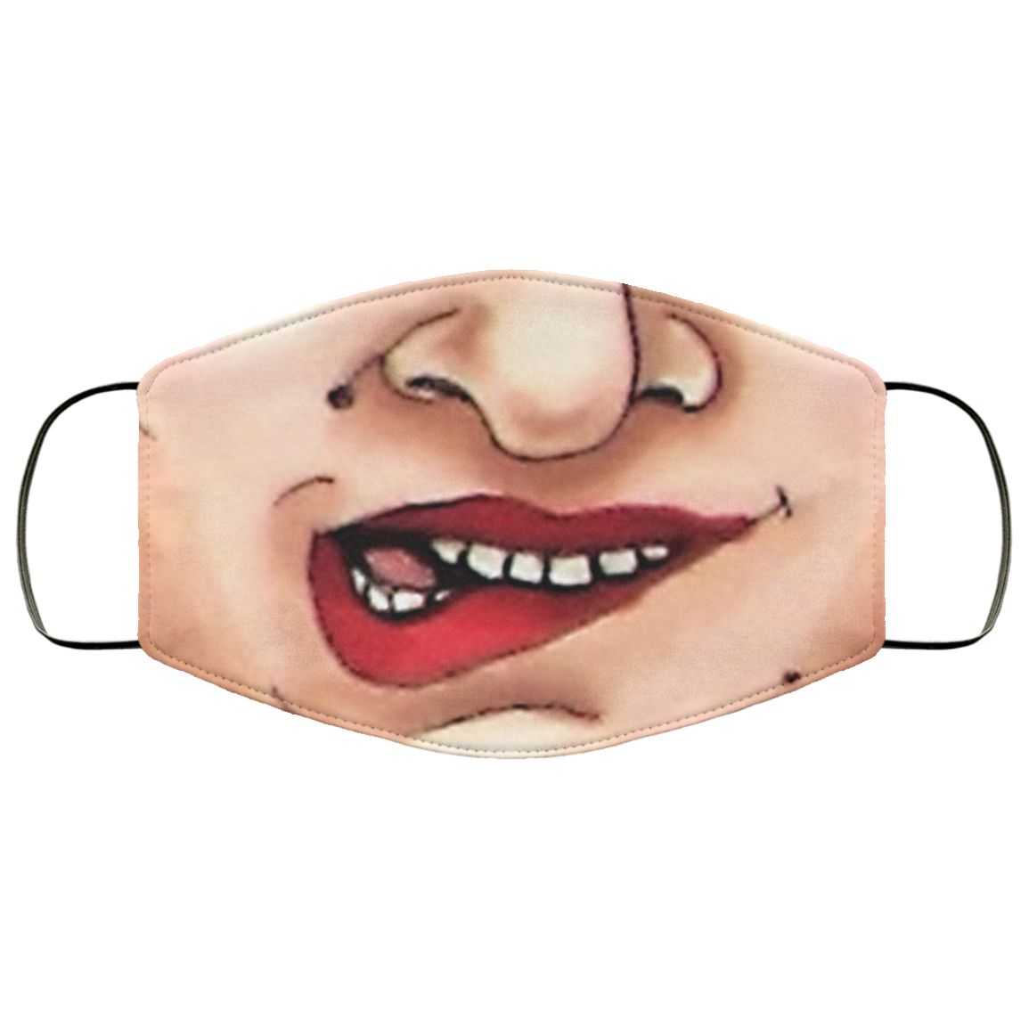 Hocus Pocus Mary Sanderson Funny Halloween Face Mask - Washable Reusable – Printed Cloth Face Mask Cover, Black, Cloth Face Cover