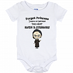 Forget Princess I Want To Become The Next RBG Baby Onesie - Infant Suit, White, Baby Onesie - 12 Month