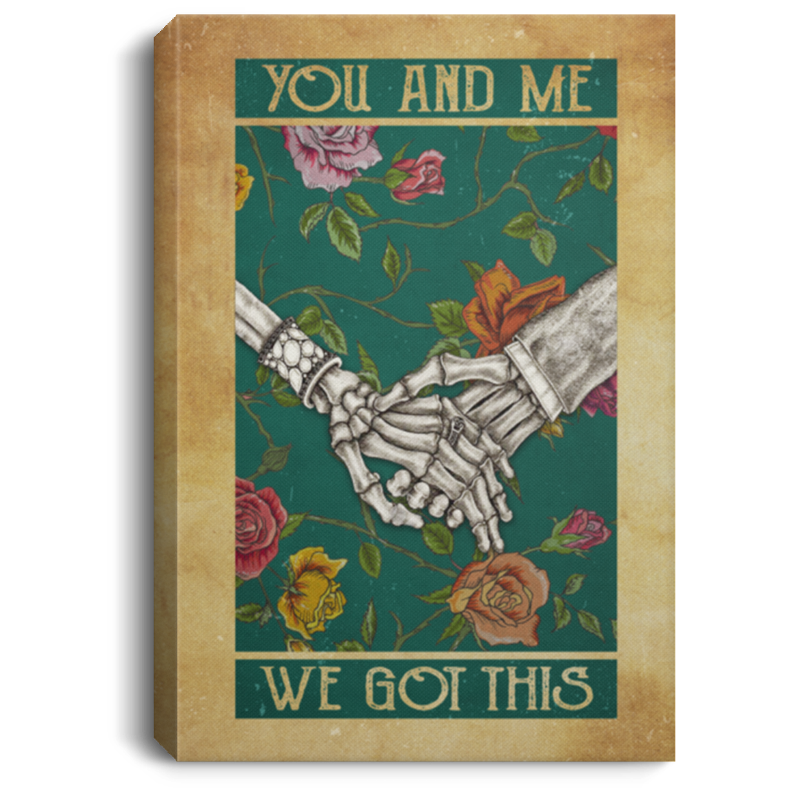 You And Me We Got This Framed Canvas - Unframed Poster, White, 0.75'' Framed Canvas