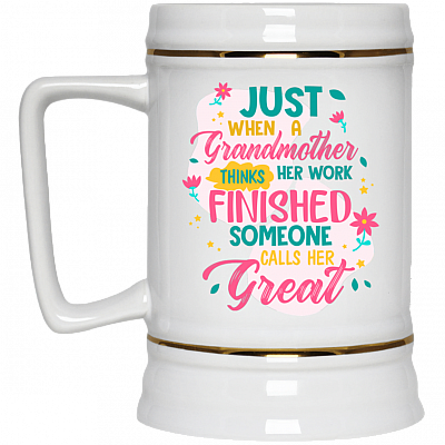 22 oz. Beer Stein