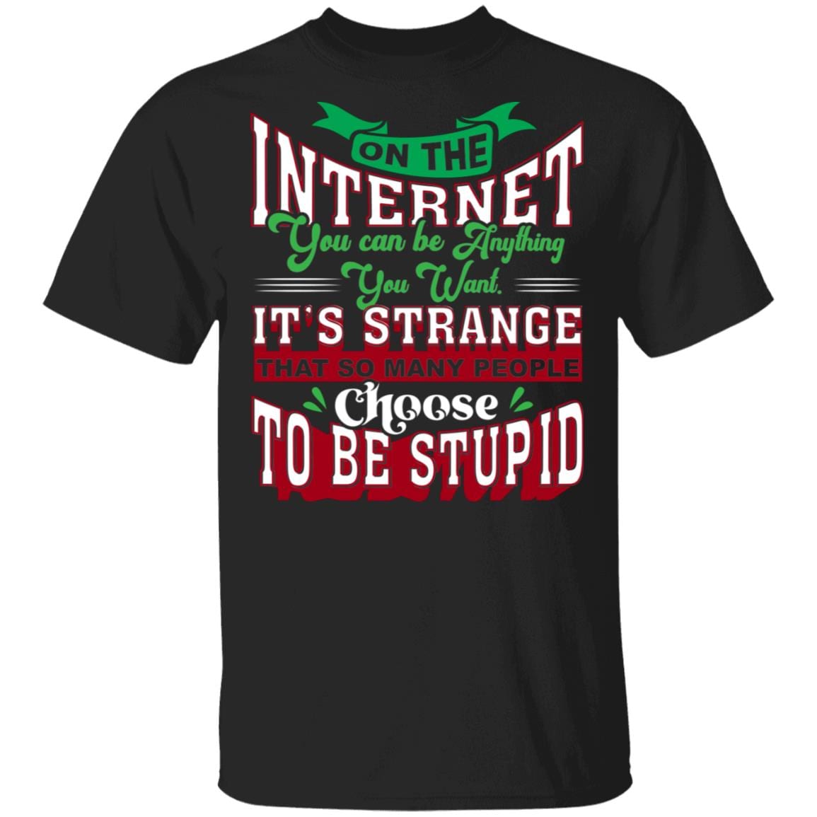 T-Shirt Template (Only), Black, Unisex T-Shirt