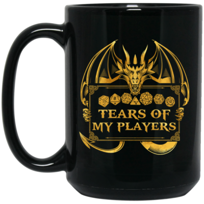 15 oz. Black Mug