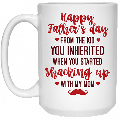 15 oz. White Mug