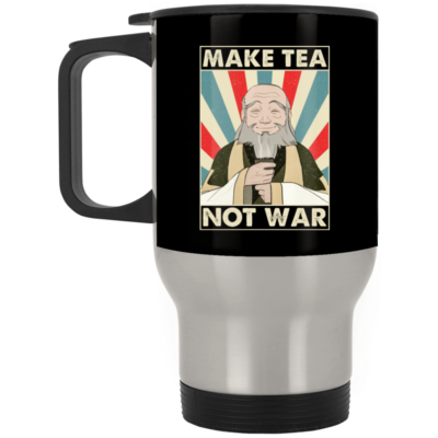 14 oz. Silver Travel Mug