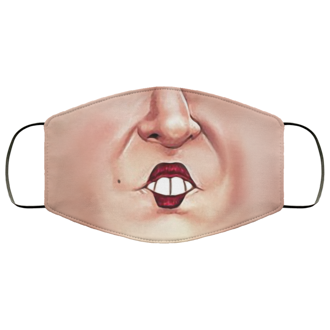 Hocus Pocus Winifred Mouth Washable Reusable Custom - Printed Cloth Face Mask Cover, White, Cloth Face Cover