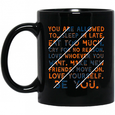11 oz. Black Mug