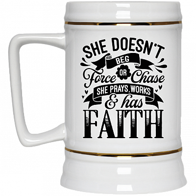 22 oz. Beer Stein