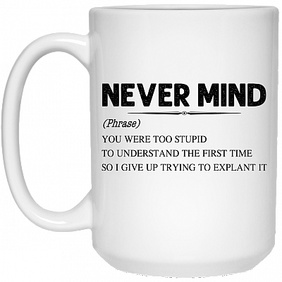 15 oz. White Mug