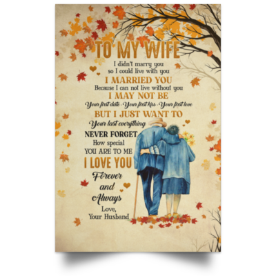 Unframed Poster