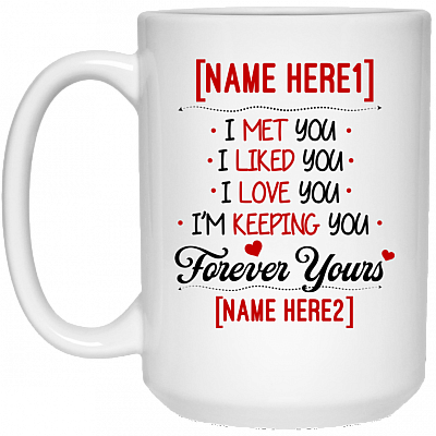 15 oz. White Mug