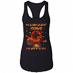 Witch On A Dark Dessert Highway Halloween Ladies Racerback Tank-Funny Halloween Witch Feeling Witchy Tank Top, Black, Ladies Racerback Tank Witch On A Dark Dessert Highway Halloween Ladies Racerback Tank-Funny Halloween Witch Feeling Witchy Tank Top, Black, Ladies Racerback Tank