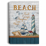 Beach Best Escape Anyone Can Have - Beach Wall Art Framed - Unframed Poster - Home Decor Wall Art, White, 0.75'' Framed Canvas Beach Best Escape Anyone Can Have - Beach Wall Art Framed - Unframed Poster - Home Decor Wall Art, White, 0.75'' Framed Canvas