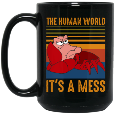 15 oz. Black Mug