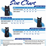 Tank Top Group Size Chart