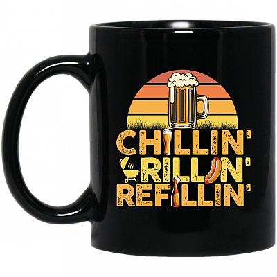 11 oz. Black Mug