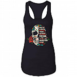 You'd Lose Your Mind Trying To Understand Mine Sugar Skull Roses Cotton Top Tee - Ladies Racerback Tank, Black, Ladies Racerback Tank You'd Lose Your Mind Trying To Understand Mine Sugar Skull Roses Cotton Top Tee - Ladies Racerback Tank, Black, Ladies Racerback Tank