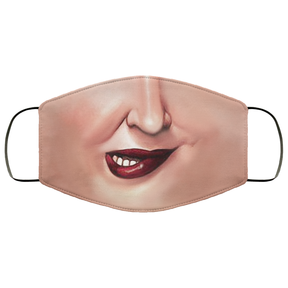 Hocus Pocus Mary Mouth Washable Reusable Custom - Printed Cloth Face Mask Cover, White, Cloth Face Cover