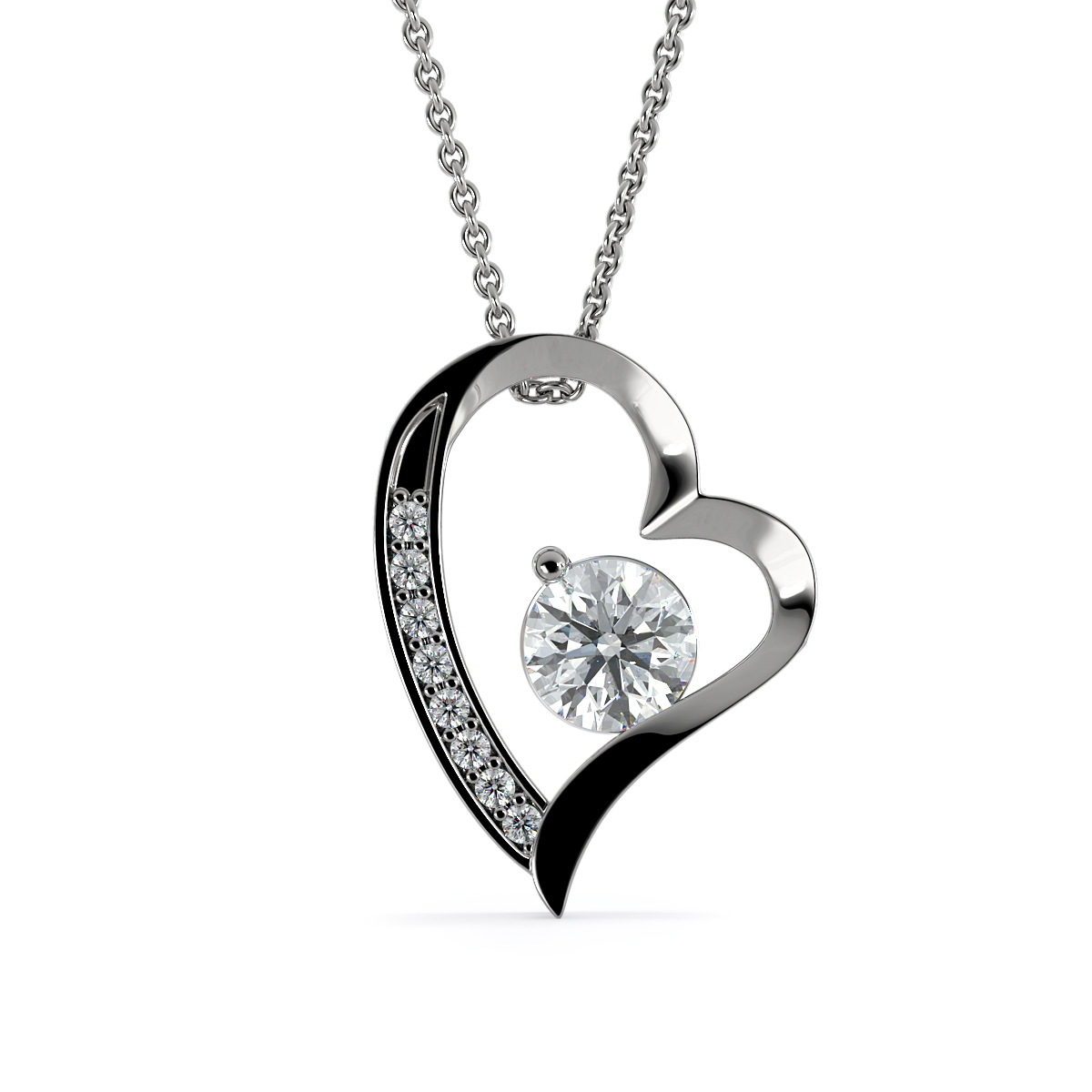 Forever Love Heart Rendering