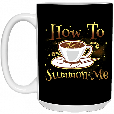 15 oz. White Mug