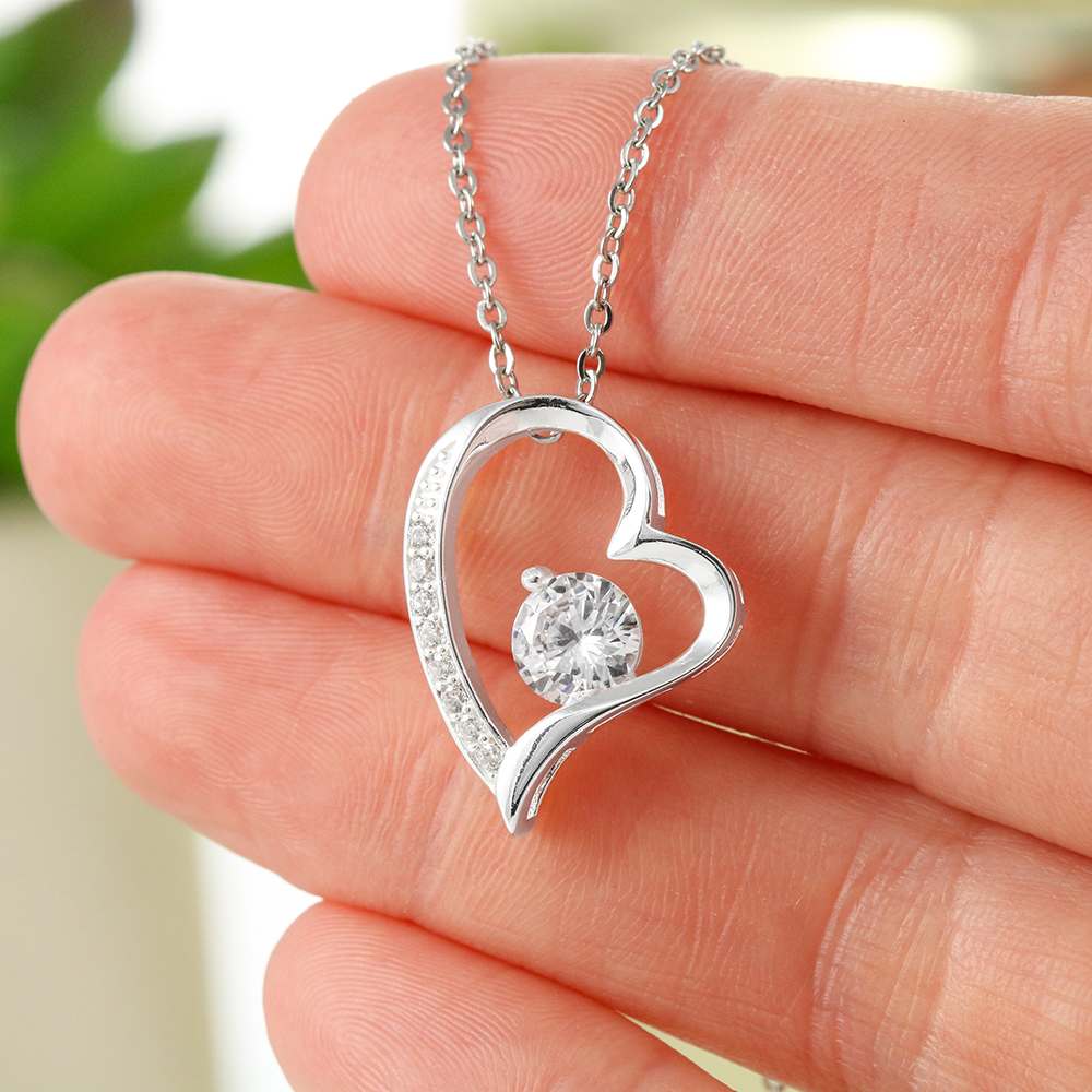 Forever Love Heart Silver In Hand