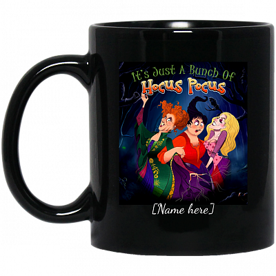 11 oz. Black Mug