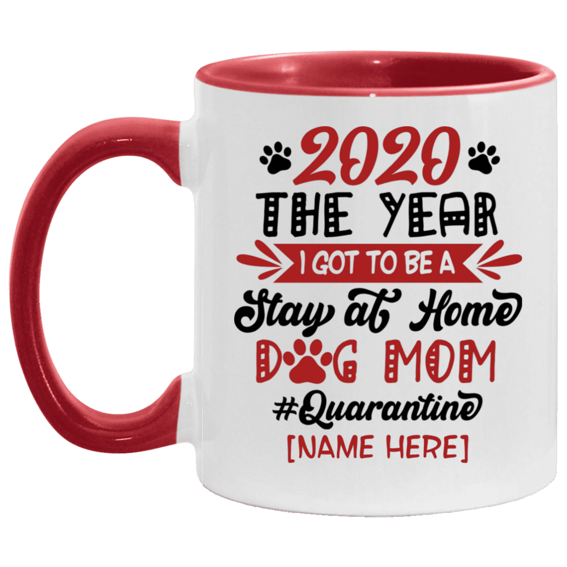 personalized dog mom mug