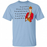 Hamilton T Shirt - King George Chorus - Da Da Da Dat Da Shirt - Gift For Alexander Hamilton Fans, Light Blue, Unisex T-Shirt