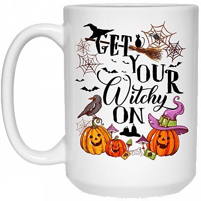 15 oz. White Mug