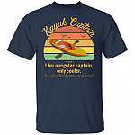Funny Kayak Captain Definition T-Shirt Like A Regular Captain Only Cooler Kayak Captain Tee Shirt, Navy, Unisex T-Shirt Funny Kayak Captain Definition T-Shirt Like A Regular Captain Only Cooler Kayak Captain Tee Shirt, Navy, Unisex T-Shirt