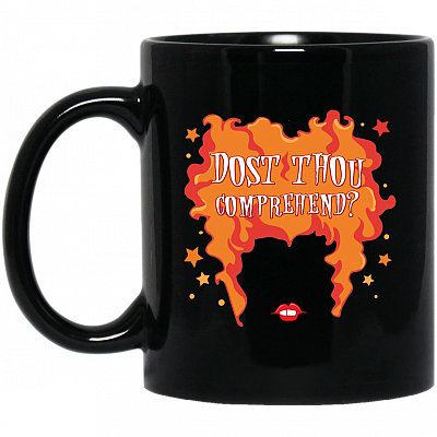11 oz. Black Mug