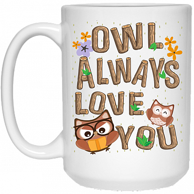 15 oz. White Mug