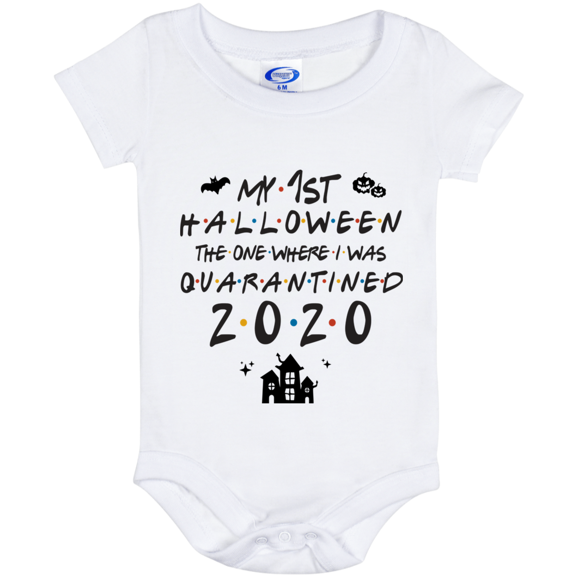 baby's first halloween onesie
