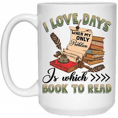 15 oz. White Mug