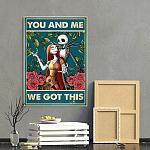 12VT. We Got This Jack And Sally canvas mockup1