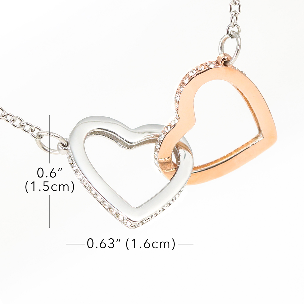 Interlocking Hearts Dimensions
