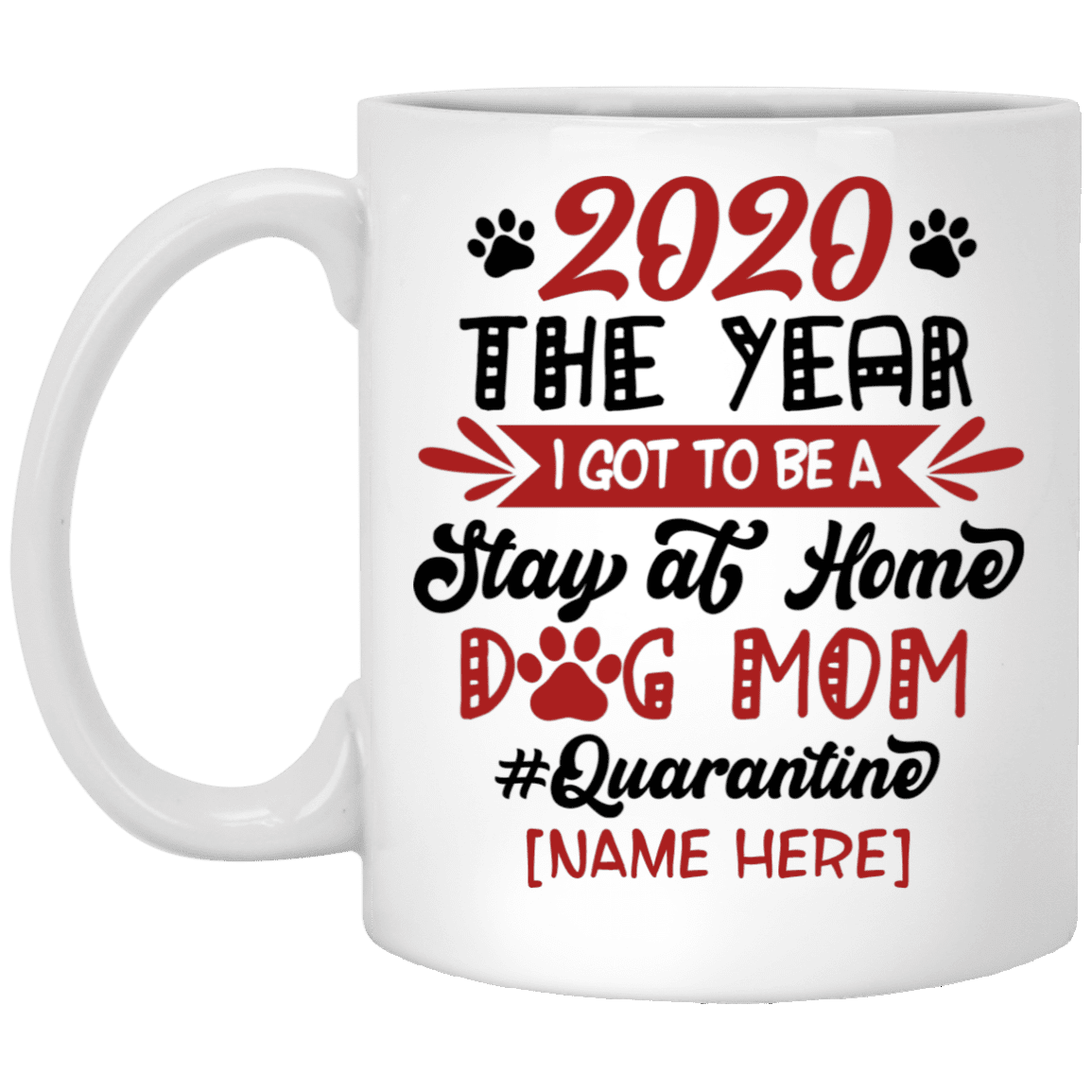personalized dog mom mug