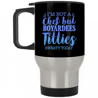 14 oz. Silver Travel Mug