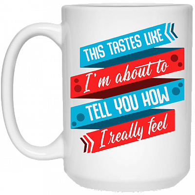 15 oz. White Mug