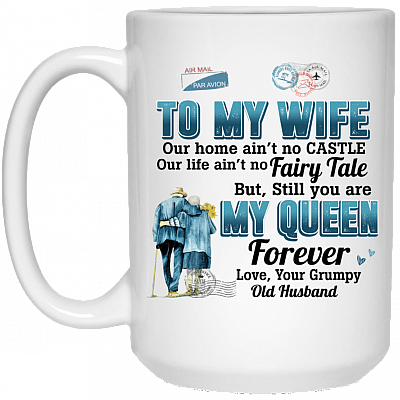 15 oz. White Mug
