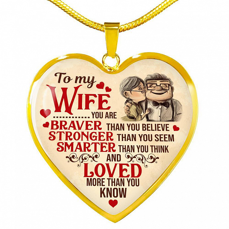 To My Wife Necklace | To My Wife You 