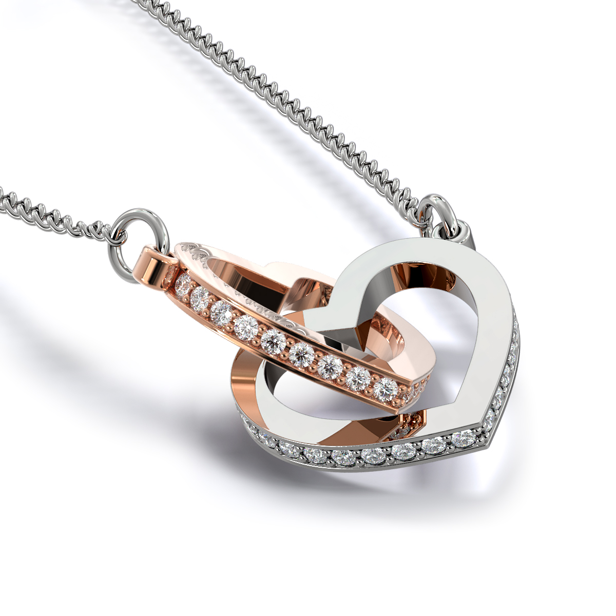 Interlocking Heart Necklace R3