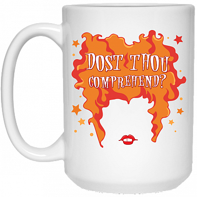 15 oz. White Mug